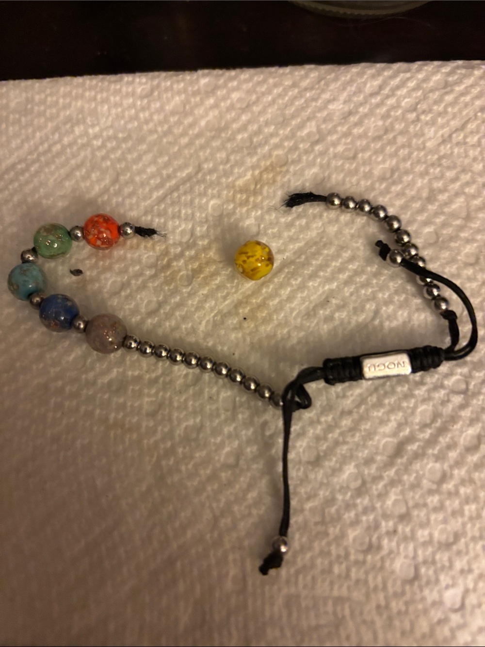 Women's Multi-Bead Adjustable Bracelet by Nogu